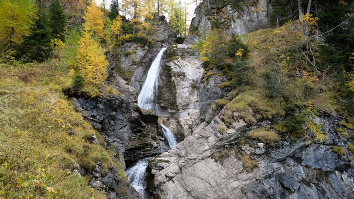 Weitere schöne Wasserfälle des Geltenbachs