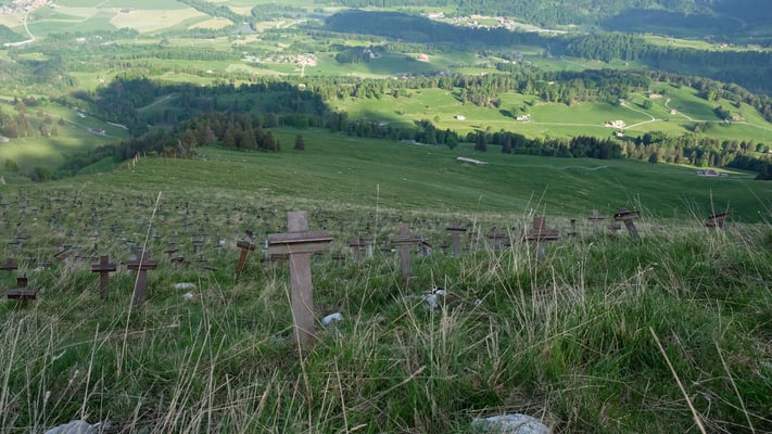Kein Soldatenfriedhof sondern Lawinenschutz