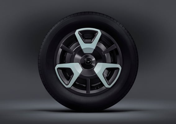 MAZDA2 BD ホイールキャップ　エアストリームブルーメタリック