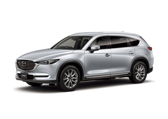 新型「マツダ CX-8」 XD L Package ソニックシルバーメタリック