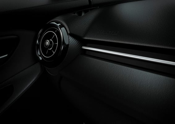 新型「デミオ」デコレーションパネル（日本仕様車）