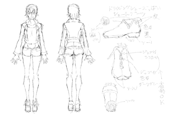 [LOVE!MAZDA Original Character "KOERU"] Design and Illustration and Draw by Hide Yuki