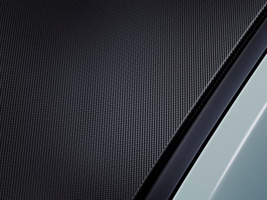 MAZDA2　ルーフフィルム　ブラック(クローズアップ)