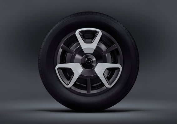 MAZDA2 BD ホイールキャップ　セラミックメタリック