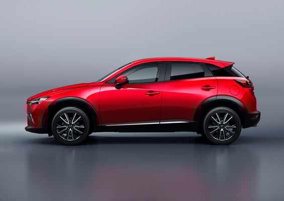CX-3(2016年10月商品改良版:マツダ公式写真より)
