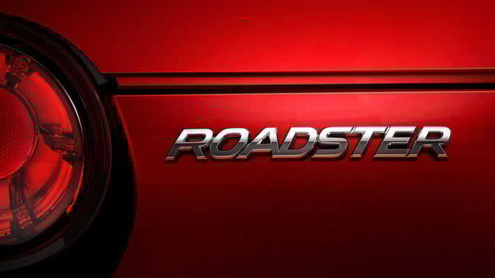 「マツダ ロードスター」バッジ