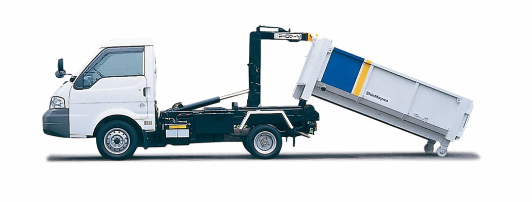 ボンゴ脱着ボディ車(アームロール車)