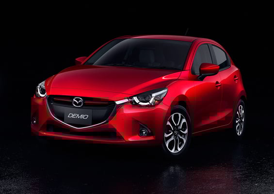 新型「デミオ」（日本仕様車）エクステリア