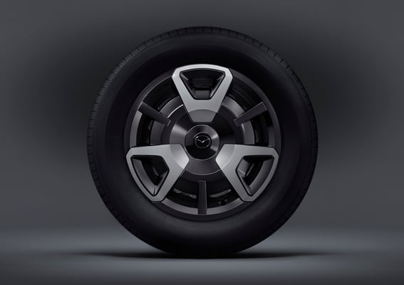 MAZDA2 BD ホイールキャップ　ソニックシルバーメタリック