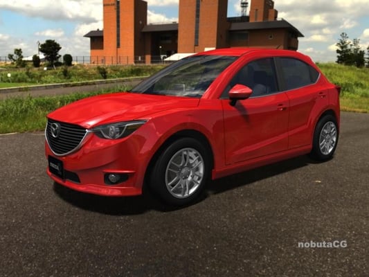 新型デミオ予想CG