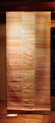 ノゾミ　2016 年　 Silk Natural dye　W80×H175