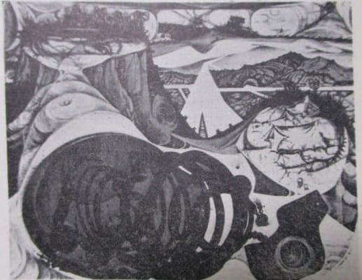 中村宏「沖縄島」53 号13 ページ