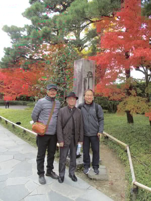 左からシン・ドンス、キム・ミョンテ、パク・チャンホン