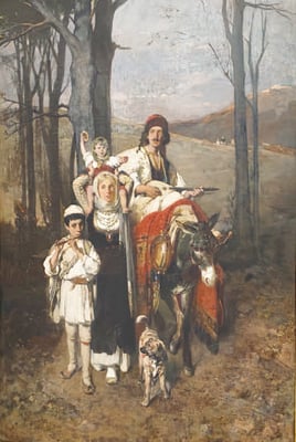 19 世紀絵画 「アルテ・ピナコテーク」を目指し たギリシャ人画家の成果