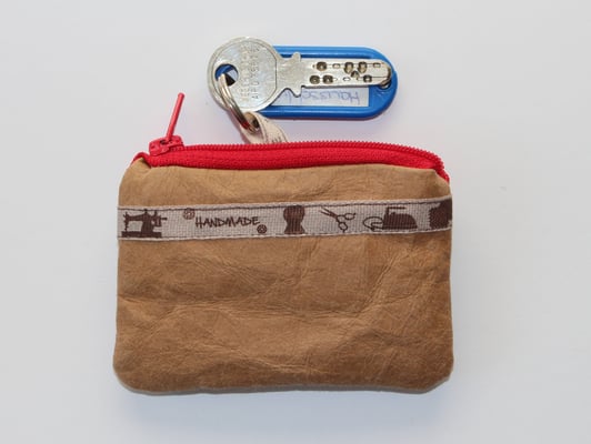 Schlüsseletui aus veganem Leder