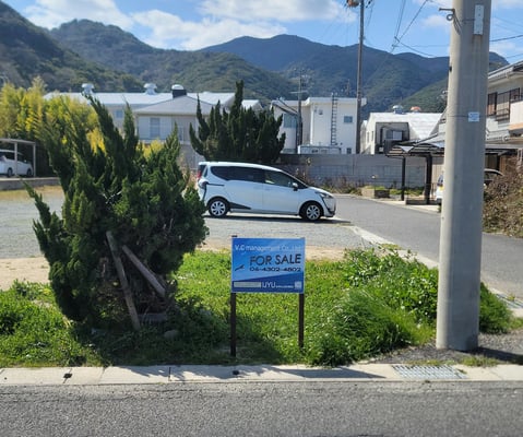 海が目の前の土地