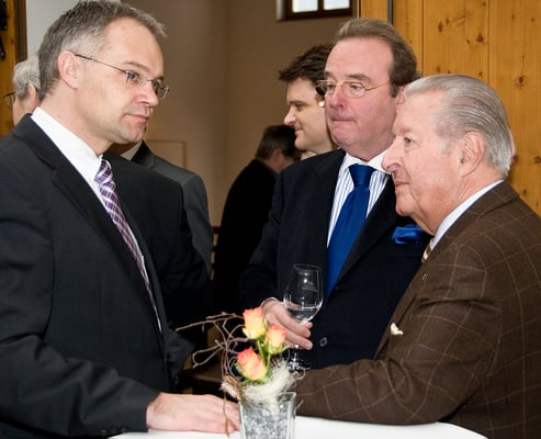 Festakt 40 Jahre Liechtensteiner Presseclub, Klaus Tschättscher, Roland Lapp, Felix Real