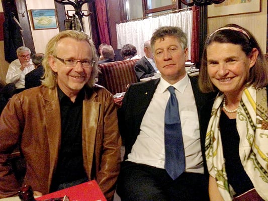 Mai 2013, Wien-Reise des Liechtensteiner Presseclubs - Im Hawelka