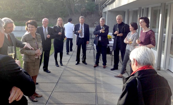 April 2014, Besuch der Botschaft in Bern