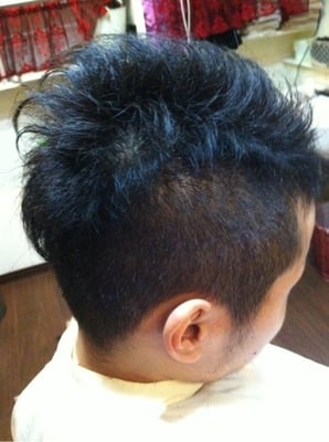 メンズ　ヘアースタイル　ツーブロック