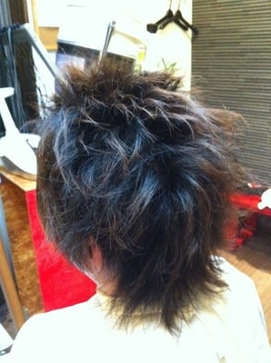 メンズ　ヘアースタイル