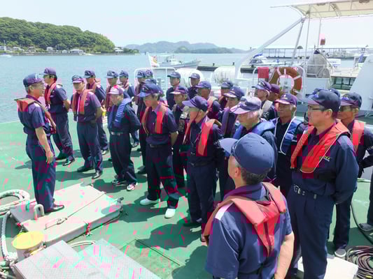 海上マナーの啓発活動