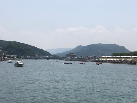 水俣競り舟大会