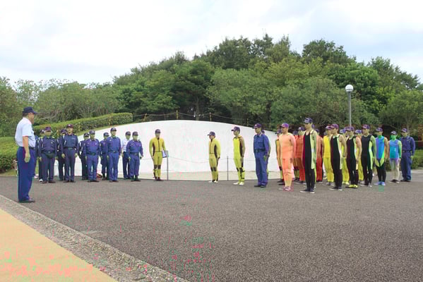 広域消防本部との合同訓練