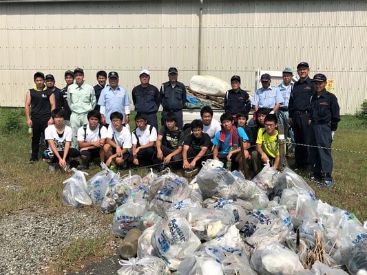 八代港クリーン作戦