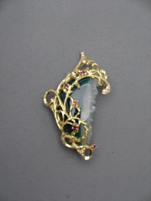 14-23K-3  しふ　K18BR・PH R0.32D0.17　風そよぐ