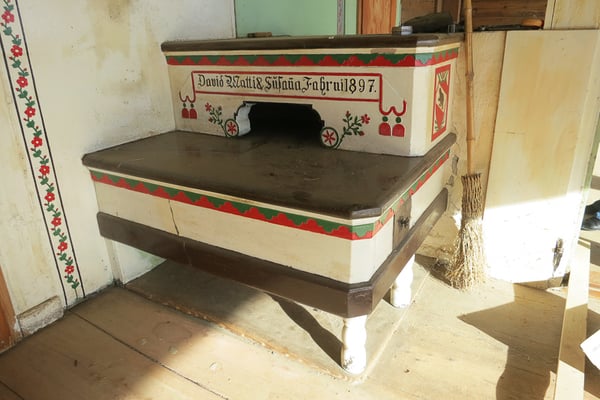 Trittofensanierung, Restaurierung, Steinmetzarbeit