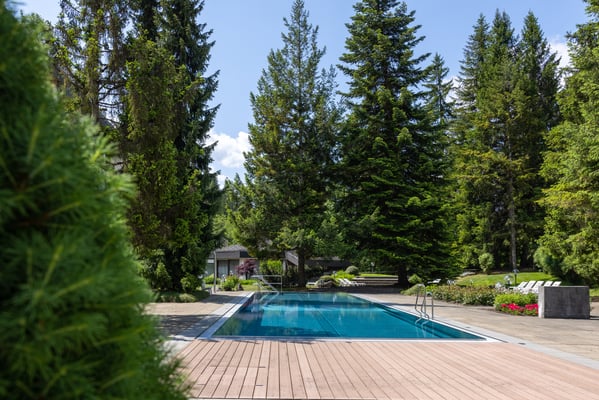 Ferienwohnung mit Pool Laax