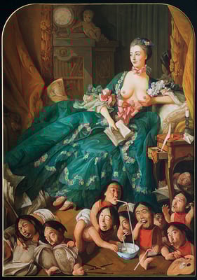 Schöne Europa // Beautiful Europe // 美丽的欧罗巴, 2008, 240 x 100 cm