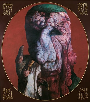 Missionar // Missionary // 传教士, 2001, 180 x 150 cm