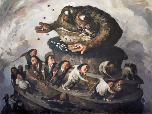 Gestohlene Augen // Stolen eyes // 被盗的眼睛 2013, 180 x 240 cm