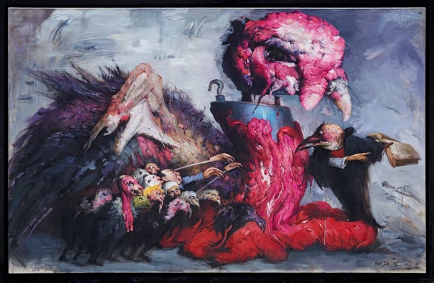 Die Macht der Ideologie II // The power of ideology II // 意识形态的力量 (之二), 2016, 160 x 250 cm