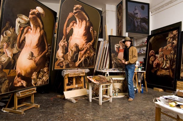 Im Domagk Atelier in München (Foto: Jakob Schmidt)