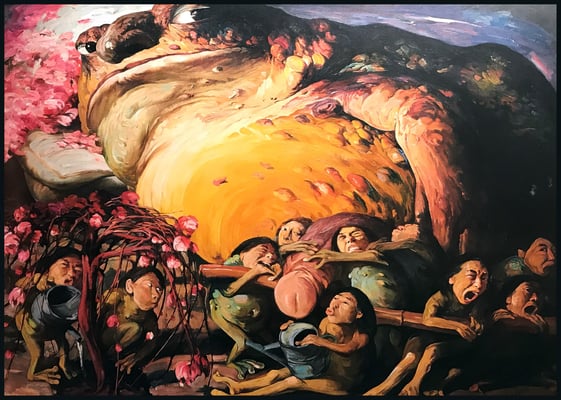 Kreislauf II // Circulation II // 循环 (之二) , 2011, 180 x 240 cm