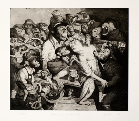 Bayerische Leidenschaft // Bavarian passion // 巴伐利亚州人的激情, 2007, 44,5 x 51,5 cm