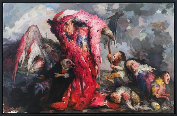 Die Macht der Ideologie I // The power of ideology I // 意识形态的力量 I, 2014-2020, 160 x 240 cm