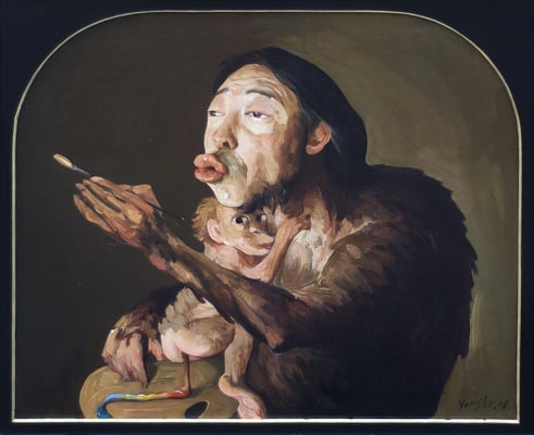 Die Palette des Künstlers // The artist's palette // 艺术家的调色盘, 2008, 100 x 120 cm