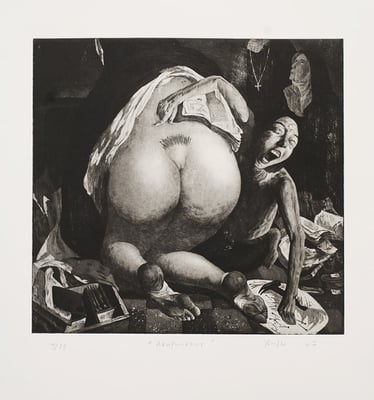 Akupunktur // Acupuncture // 针灸, 2007, 42 x 44,5 cm 