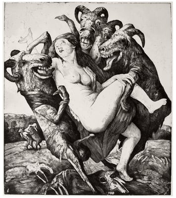 Raub der Sabinerinnen // The rape of the Sabines // 强抢莎宾女, 2006, 33,5 x 29,5 cm