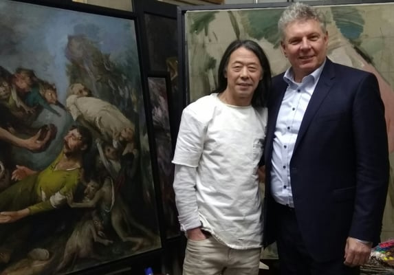 With Munich's mayor Dieter Reiter, november 2017