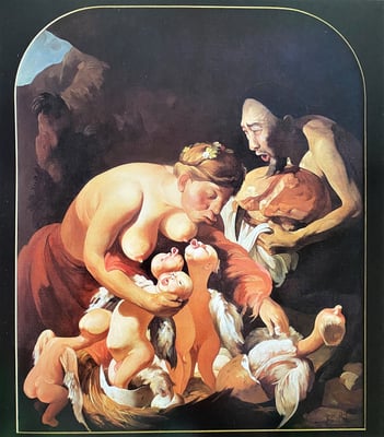 Höhle // Cave // 洞穴, 2004, 180 x 150 cm 