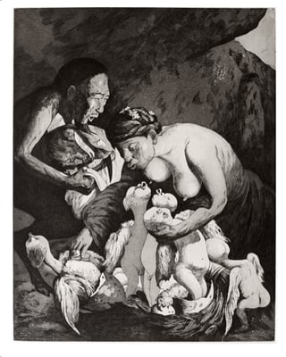 Die Höhle // The cave // 洞穴, 2006, 37,5 x 29 cm