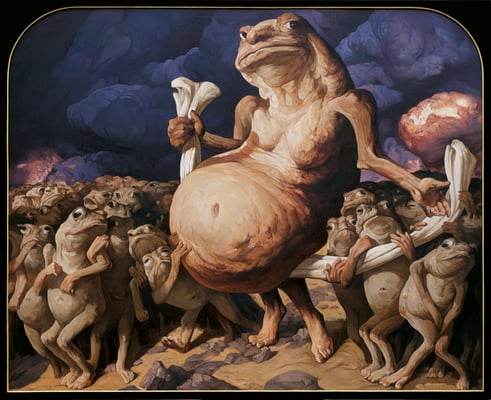 Starke Wechselwirkung // Strong interaction // 相互作用, 2007, 180 x 240 cm