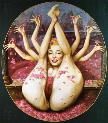 Marilyn II // 玛丽莲梦露 (之二), 1997, 180 x 160 cm 