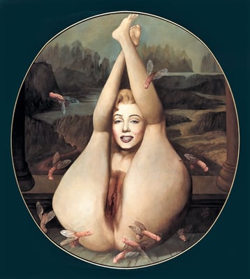 Marilyn I // 玛丽莲梦露 (之一), 1996, 180 x 160 cm