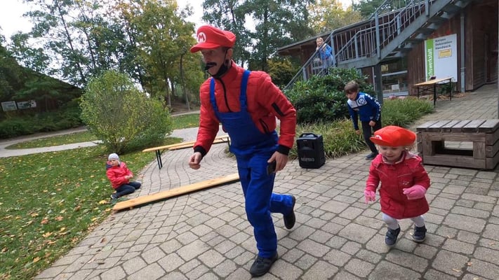 Kinderanimation auf dem Campingplatz Wiesmoor Ostfriesland